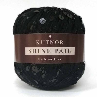 Пряжа KUTNOR Shine Pail (049); Состав: 98% хлопок, 2% пайетки; 50 г / 120 м